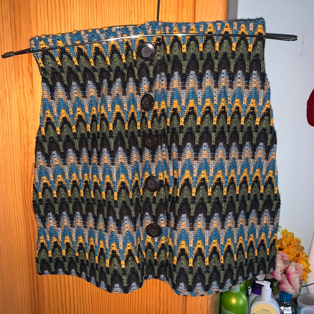 Knit free people skirt